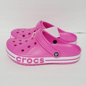 NEW Crocs Bayaband Clog 205089-6QQ Pink Unisex